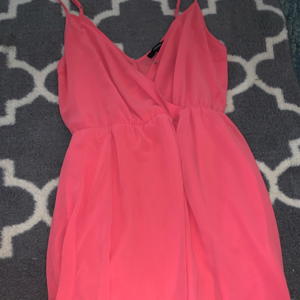 Pink forever 21 day dress